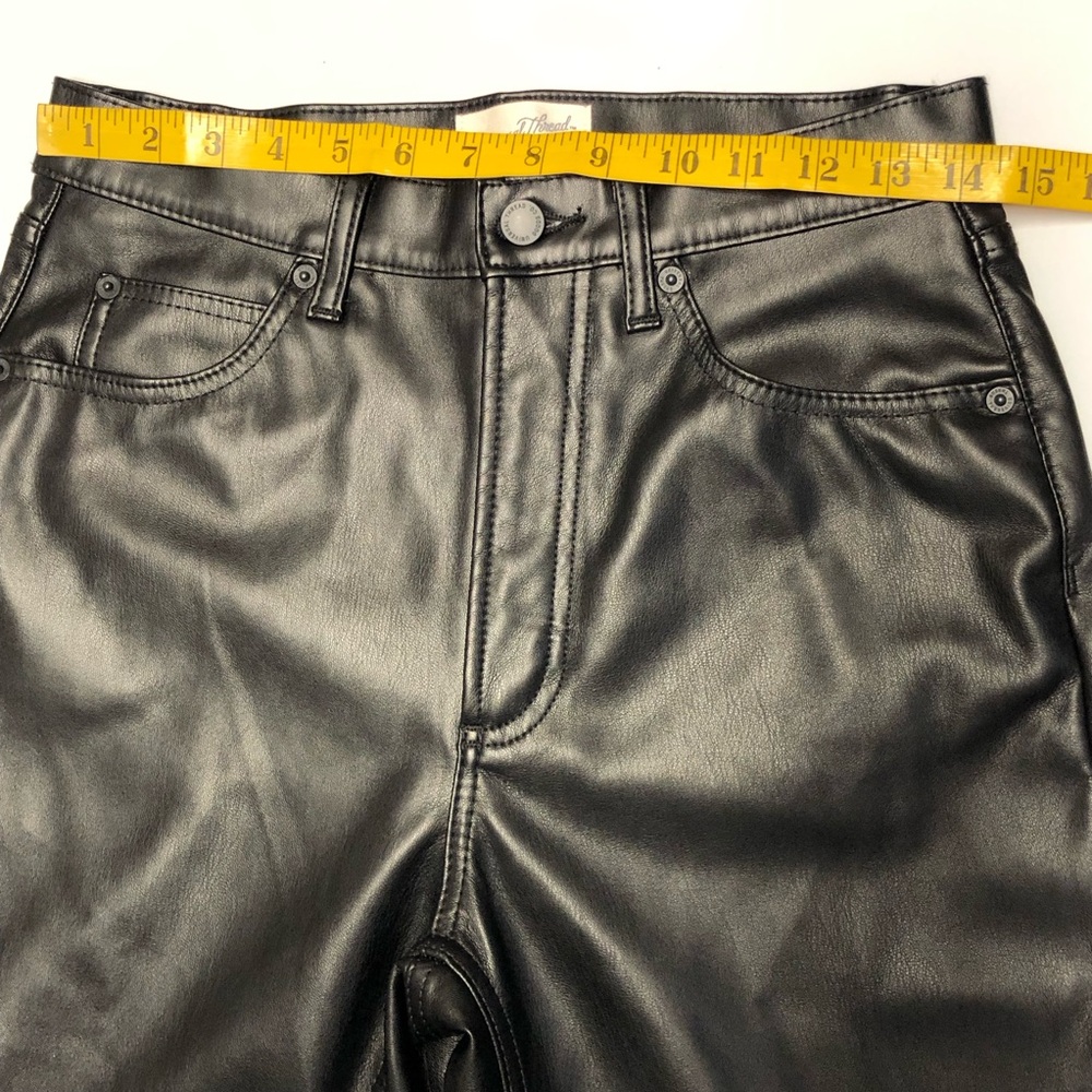 Universal Thread Highest Straight Faux Leather Pa… - image 5